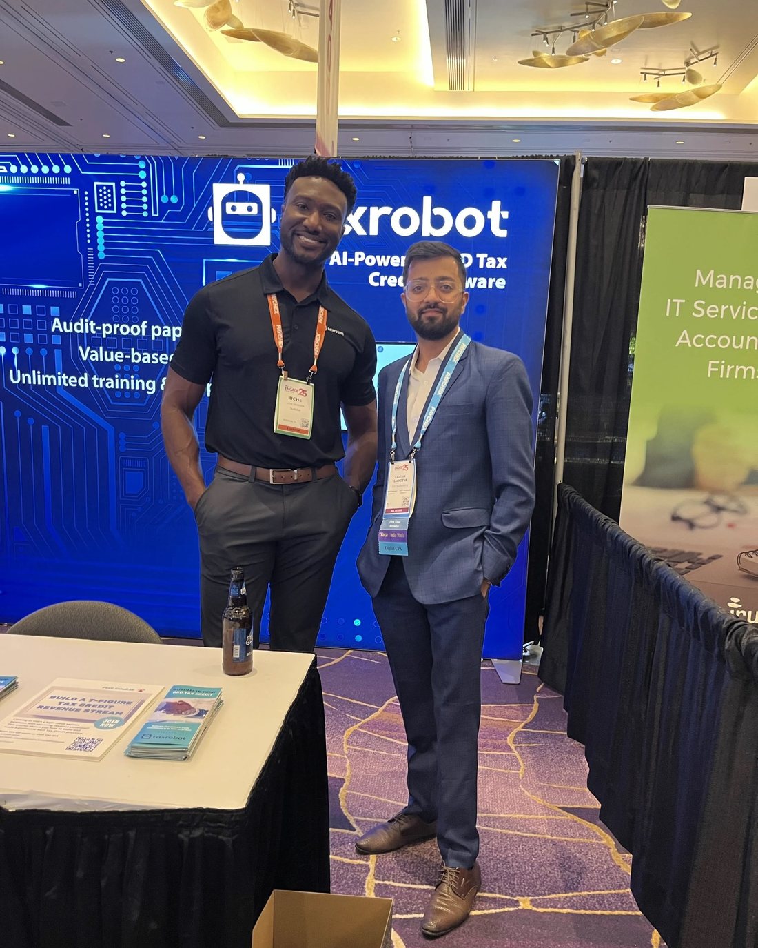 The GSC team at a client&rsquo;s conference booth